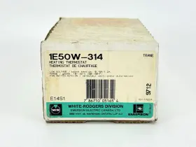 1E50W-314 WHITE-RODGERS Heating Thermostat