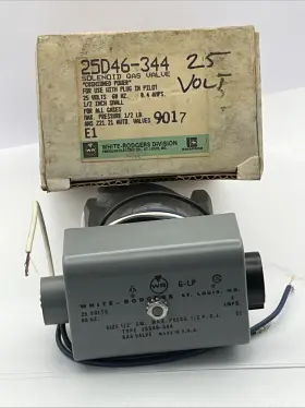 25D46-344 WHITE-RODGERS Solenoid Gas Valve