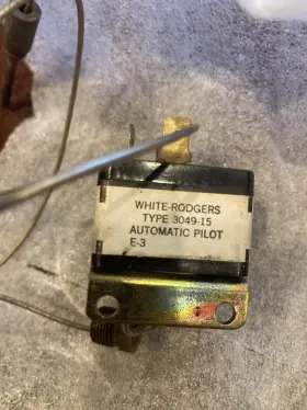 3049-41 WHITE-RODGERS Mercury Flame Sensor Automatic Pilot