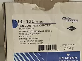 90-130 WHITE ROGERS Rodger Rbm Fan Control Center #2