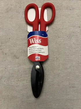 037103580399 WISS COOPER Straight Shear Cutter Snipers Blade