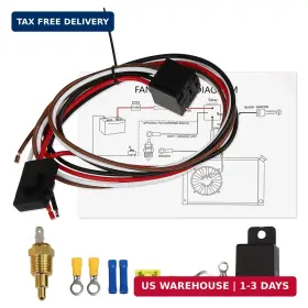 A22032500UX0068 X-AUTOHAUX Electric Fan Relay Thread Probe