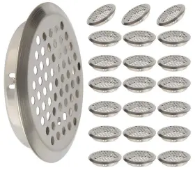 345816026831 XMHF Air Soffit Vent Steel Round