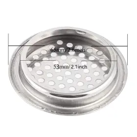 656141006413 XMHF Steel Round Mesh Hole Air Vents Mounting #2