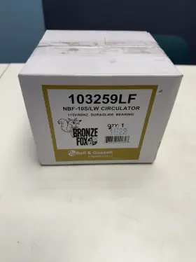 103259LF XYLEM-BELL AMP GOSSETT Lw Swbrzcir