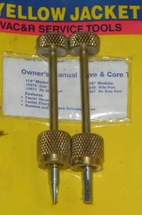 18980 YELLOW JACKET Schrader Remover Rethreader