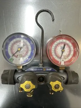 49956 YELLOW JACKET Titan Charging Manifold Gauges