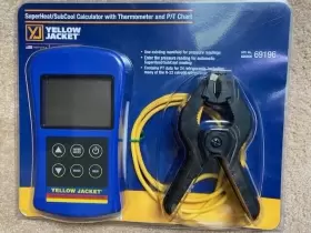 69196 YELLOW JACKET Heat Calculator Thermostat