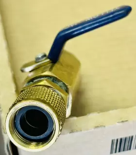 93827 YELLOWJACKET Jacket Ball Valve Male Flare Female #3