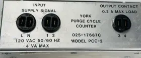 025-17687C YORK Purge Cycle Counter #3