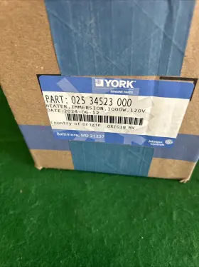 025-34523-000 YORK Oil Heater