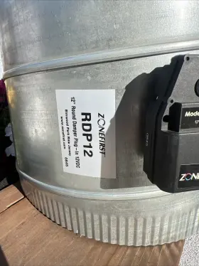 RDP-12 ZONEFIRST Zone First Plug Round Damper #3