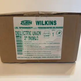 3-DUXLC ZURN Wilkins Sweat Dielectric Union Female Box