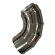 Heatfab 8" 90-Degree Elbow Saf-T Gas Vent CI Plus CCA08E90 Double-Wall SS Pipe