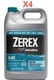 4 Gallon Engine Coolant/Antifreeze ZEREX G48 Formula BLUE 50/50 Pre-diluted HOAT