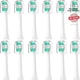 DuPont Bristle Sonicare Replacement Heads &ndash; 12 Pack for Superior Dental Care