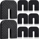 Treela 8 Packs Rubber Isolator Pad Anti Vibration Pads Mechanical Vibration D...