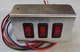 Star Headlight & Lantern  Co. Signal Strobe Light 3 Switch Panel SP3860-3 12VDC