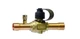 1PC Emerson BVS 118 1-1/8" ODF Refrigeration Ball Valve with Access Port