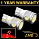 2X W5W T10 501 XENON RED 3 LED SMD TAIL REAR LIGHT BULBS HID BRIGHT TL101101