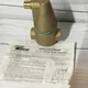 NEW Taco 49-075T-2 4900 Series Air Separator 3/4" NPT Brass Part #25496Z Holland