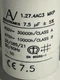 Lot of (5)  1.27.4AC3 MKP Arcotronics Audio Motor Capacitors 7.5 uF 420V 470V