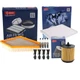 Denso Tune Up Kit 4 Spark Plugs & Boots Kit for Terrain 2.4L L4 Vin K FWD AWD