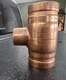 victaulic 626 2  1/2 x 2 1/2 x 1 1/2 tee wrought copper