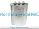 Oval Motor Dual Capacitor 60+5 uf MFD 370 VAC Volt Fits Supco CD60+5x370 POCD605