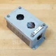 Hoffman E-2PB Watertight Enclosure, Steel For 2 Pushbutton 30.5 MM - USED