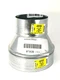GREENSEAM Galvanized Steel Reducer, 6 x 4 Duct Fitting Diameter GRR6P4PGA24