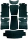1971-76 Impala Delta 88 Electra 98 Bonneville GM B-Body; Carpet Underlay and