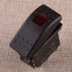 5 Pins Red Lens RV Generator Start Stop Rocker Switch Fit For Onan Cummins New