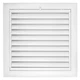 Laminaire L-RF-F1824 18x24 in Registration Grille With Filter, White Aluminum