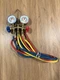 JB Industries HVAC Manifold Gauge Set R-22 R-404A R-410A Refrigerant AC Used L1