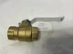 Milwaukee Ultra Pure 3/4&rdquo; Ball Valve Threaded Lead Free UPBA-475B