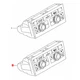 Rear Air Conditioning Control Panel Climate Switch Button for Audi 2006-2014 Q7