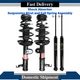 Front Rear Struts w/ Coil Springs Shock Absorbers for 11-12 Chevrolet Cruze 1.4L