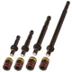 Malco C-RHEX 1/4",5/16 Magnetic Hex Driver,  2",2-5/8", 4", & 6" Lengths, 4