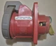 Hubbell HBL463R6W 63A, 380-415V, 3-Pole Pin and Sleeve Flanged Receptacle NIB