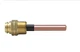 Hydrolevel 3/4" MPT Extended Hydrostat Well Brass Insertion Fitting