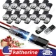200pcs Double-Wire Plug-in Connector, Cable Clamp with Locking Buckle, AWG 18-22