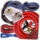 Complete 5000 Watts Gravity 0 Gauge Amplifier Installation Wiring Kit Amp PK1 