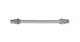 Dormont 30-3131-48 48" Gas Range Connector 1/2" MIP x 1/2" MIP 5/8" OD Stainless