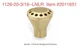 1126-20-3/16-LNLR Sporlan Brass Refrigeration Distributor 201615