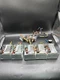 Lot Of 8 HONEYWELL P643A 1007 PRESSURETROL DIFFERENTIAL SWITCH & P654A 1004