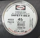 Harris Safety-Silv 45 45% Silver Solder Brazing Alloy 3 Troy Ounce