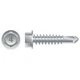 410 SS Unslotted Indented Hex Washer Head, 10-16 x 1, #3 Point, 600EA