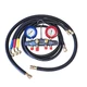 Yellow Jacket 46084 4-Valve BRUTE II Test/Charging Manifold, Gauges