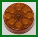 Maxxima 2-1/2" Round Clearance Side Marker light 8 LED Amber Lens Grommet Mount